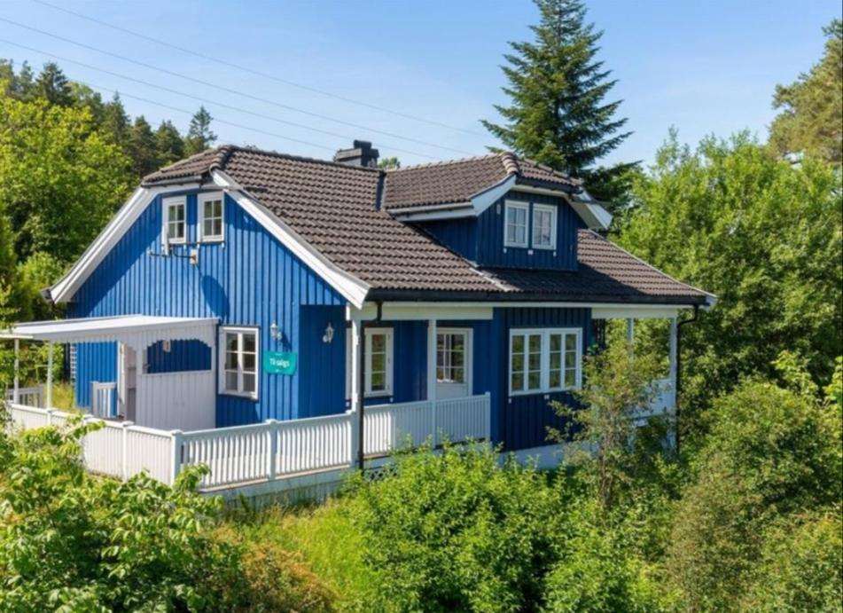 Blue House Brevik Porsgrunn Hotel Exterior photo